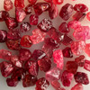 Natural Spinel Rough Uncut Gemstone 60.3 Carats 57 Pcs Hot Pink Color VVS Clarity Jewelry Making