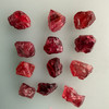 Natural Spinel Rough Uncut Gemstone 31.5 Carats 12 Pcs Hot Pink Color VVS Clarity Jewelry Making