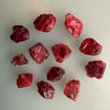 Natural Spinel Rough Uncut Gemstone 31.5 Carats 12 Pcs Hot Pink Color VVS Clarity Jewelry Making