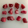 Natural Spinel Rough Uncut Gemstone 48.7 Carats 12 Pcs Hot Pink Color VVS Clarity Jewelry Making