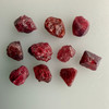Natural Spinel Rough Uncut Gemstone 37.2 Carats 10 Pcs Hot Pink Color VVS Clarity Jewelry Making