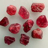 Natural Spinel Rough Uncut Gemstone 29.8 Carats 10 Pcs Hot Pink Color VVS Clarity Jewelry Making
