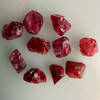 Natural Spinel Rough Uncut Gemstone 29.8 Carats 10 Pcs Hot Pink Color VVS Clarity Jewelry Making