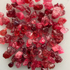 Natural Spinel Rough Uncut Gemstone 70.15 Carats 108 Pcs Hot Pink Color VVS Clarity Jewelry Making