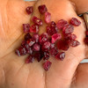 Natural Spinel Rough Uncut Gemstone 95.8 Carats 76 Pcs Hot Pink Color VVS Clarity Jewelry Making