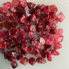 Natural Spinel Rough Uncut Gemstone 95.8 Carats 76 Pcs Hot Pink Color VVS Clarity Jewelry Making