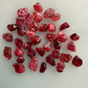 Natural Spinel Rough Uncut Gemstone 50.85 Carats 37 Pcs Hot Pink Color VVS Clarity Jewelry Making