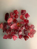 Natural Spinel Rough Uncut Gemstone 50.05 Carats 35 Pcs Hot Pink Color VVS Clarity Jewelry Making