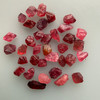 Natural Spinel Rough Uncut Gemstone 50.05 Carats 35 Pcs Hot Pink Color VVS Clarity Jewelry Making