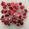 Natural Spinel Rough Uncut Gemstone 56.55 Carats 41 Pcs Hot Pink Color VVS Clarity Jewelry Making