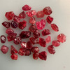 Natural Spinel Rough Uncut Gemstone 50.4 Carats 38 Pcs Hot Pink Color VVS Clarity Jewelry Making