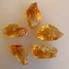 Natural Citrine Uncut Gemstone Rough 77.45 Carats 5 Pcs Bi-Color Golden Citrine | Faceting & Jewelry Making November Birthstone
