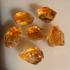 Natural Citrine Uncut Gemstone Rough 86.95 Carats 6 Pcs Deep Golden Yellow Color | Faceting & Jewelry Making November Birthstone