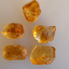 Natural Citrine Uncut Gemstone Rough 70.45 Carats 5 Pcs Deep Golden Yellow Color | Faceting & Jewelry Making November Birthstone