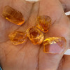 Natural Citrine Uncut Gemstone Rough 70.45 Carats 5 Pcs Deep Golden Yellow Color | Faceting & Jewelry Making November Birthstone