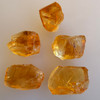 Natural Citrine Uncut Gemstone Rough 70.45 Carats 5 Pcs Deep Golden Yellow Color | Faceting & Jewelry Making November Birthstone