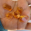 Natural Citrine Uncut Gemstone Rough 70.45 Carats 5 Pcs Deep Golden Yellow Color | Faceting & Jewelry Making November Birthstone
