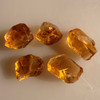 Natural Citrine Uncut Gemstone Rough 70.45 Carats 5 Pcs Deep Golden Yellow Color | Faceting & Jewelry Making November Birthstone
