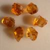 Natural Citrine Uncut Gemstone Rough 87.60 Carats 6 Pcs Deep Golden Yellow Color | Faceting & Jewelry Making November Birthstone