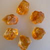 Natural Citrine Uncut Gemstone Rough 87.60 Carats 6 Pcs Deep Golden Yellow Color | Faceting & Jewelry Making November Birthstone