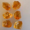 Natural Citrine Uncut Gemstone Rough 87.60 Carats 6 Pcs Deep Golden Yellow Color | Faceting & Jewelry Making November Birthstone