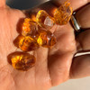 Natural Citrine Uncut Gemstone Rough 87.60 Carats 6 Pcs Deep Golden Yellow Color | Faceting & Jewelry Making November Birthstone