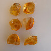 Natural Citrine Uncut Gemstone Rough 91.30 Carats 6 Pcs Deep Golden Yellow Color | Faceting & Jewelry Making November Birthstone
