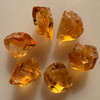 Natural Citrine Uncut Gemstone Rough 91.30 Carats 6 Pcs Deep Golden Yellow Color | Faceting & Jewelry Making November Birthstone