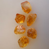 Natural Citrine Uncut Gemstone Rough 92.00 Carats 6 Pcs Deep Golden Yellow Color | Faceting & Jewelry Making November Birthstone