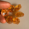 Natural Citrine Uncut Gemstone Rough 92.00 Carats 6 Pcs Deep Golden Yellow Color | Faceting & Jewelry Making November Birthstone