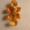 Natural Citrine Uncut Gemstone Rough 92.00 Carats 6 Pcs Deep Golden Yellow Color | Faceting & Jewelry Making November Birthstone