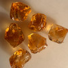 Natural Citrine Uncut Gemstone Rough 94.00 Carats 6 Pcs Deep Golden Yellow-Madeira Color | Faceting & Jewelry Making November Birthstone