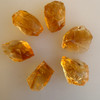 Natural Citrine Uncut Gemstone Rough 94.45 Carats 6 Pcs Deep Golden Yellow Color | Faceting & Jewelry Making November Birthstone