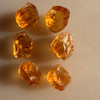 Natural Citrine Uncut Gemstone Rough 91.05 Carats 6 Pcs Deep Golden Yellow Color | Faceting & Jewelry Making November Birthstone