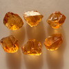 Natural Citrine Uncut Gemstone Rough 91.05 Carats 6 Pcs Deep Golden Yellow Color | Faceting & Jewelry Making November Birthstone