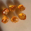 Natural Citrine Uncut Gemstone Rough 91.05 Carats 6 Pcs Deep Golden Yellow Color | Faceting & Jewelry Making November Birthstone