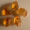 Natural Citrine Uncut Gemstone Rough 86.35 Carats 5 Pcs Deep Golden Yellow Color | Faceting & Jewelry Making November Birthstone