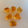 Natural Citrine Uncut Gemstone Rough 93.50 Carats 6 Pcs Deep Golden Yellow-Madeira Color | Faceting & Jewelry Making November Birthstone