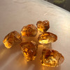 Natural Citrine Uncut Gemstone Rough 93.50 Carats 6 Pcs Deep Golden Yellow-Madeira Color | Faceting & Jewelry Making November Birthstone