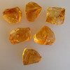 Natural Citrine Uncut Gemstone Rough 93.50 Carats 6 Pcs Deep Golden Yellow-Madeira Color | Faceting & Jewelry Making November Birthstone