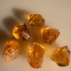 Natural Citrine Uncut Gemstone Rough 93.50 Carats 6 Pcs Deep Golden Yellow-Madeira Color | Faceting & Jewelry Making November Birthstone