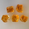 Natural Citrine Uncut Gemstone Rough 77.45 Carats 5 Pcs Deep Golden Yellow Color | Faceting & Jewelry Making November Birthstone