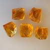 Natural Citrine Uncut Gemstone Rough 77.45 Carats 5 Pcs Deep Golden Yellow Color | Faceting & Jewelry Making November Birthstone