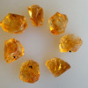 Natural Citrine Uncut Gemstone Rough 108.00 Carats 7 Pcs Deep Golden Yellow Color | Faceting & Jewelry Making November Birthstone
