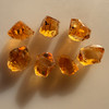 Natural Citrine Uncut Gemstone Rough 108.00 Carats 7 Pcs Deep Golden Yellow Color | Faceting & Jewelry Making November Birthstone