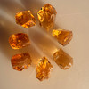 Natural Citrine Uncut Gemstone Rough 108.00 Carats 7 Pcs Deep Golden Yellow Color | Faceting & Jewelry Making November Birthstone