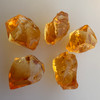 Natural Citrine Uncut Gemstone Rough 94.00 Carats 5 Pcs Deep Golden Yellow Color | Faceting & Jewelry Making November Birthstone