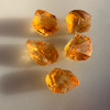 Natural Citrine Uncut Gemstone Rough 94.00 Carats 5 Pcs Deep Golden Yellow Color | Faceting & Jewelry Making November Birthstone