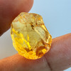 Natural Citrine Uncut Gemstone Rough 37.25 Carats 2 Pcs Deep Golden Yellow Color | Faceting & Jewelry Making November Birthstone
