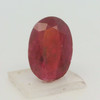 Natural Ruby Precious Gemstone | 8x5mm Oval Facet Cut VS2 Clarity Burgundy Red Color 1.47 Carat Loose Stone | July Birthstone